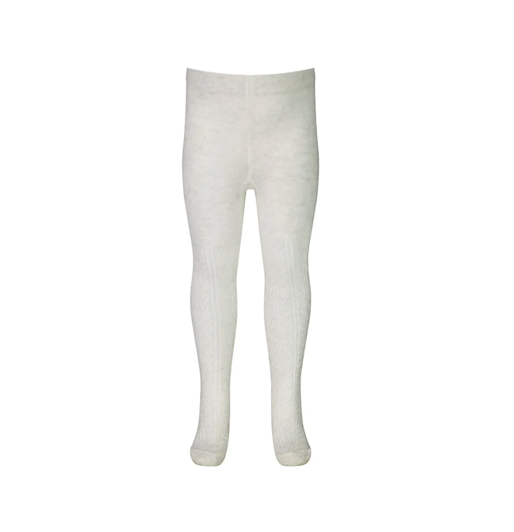 Maeve Weave Tights - Oatmeal Marle
