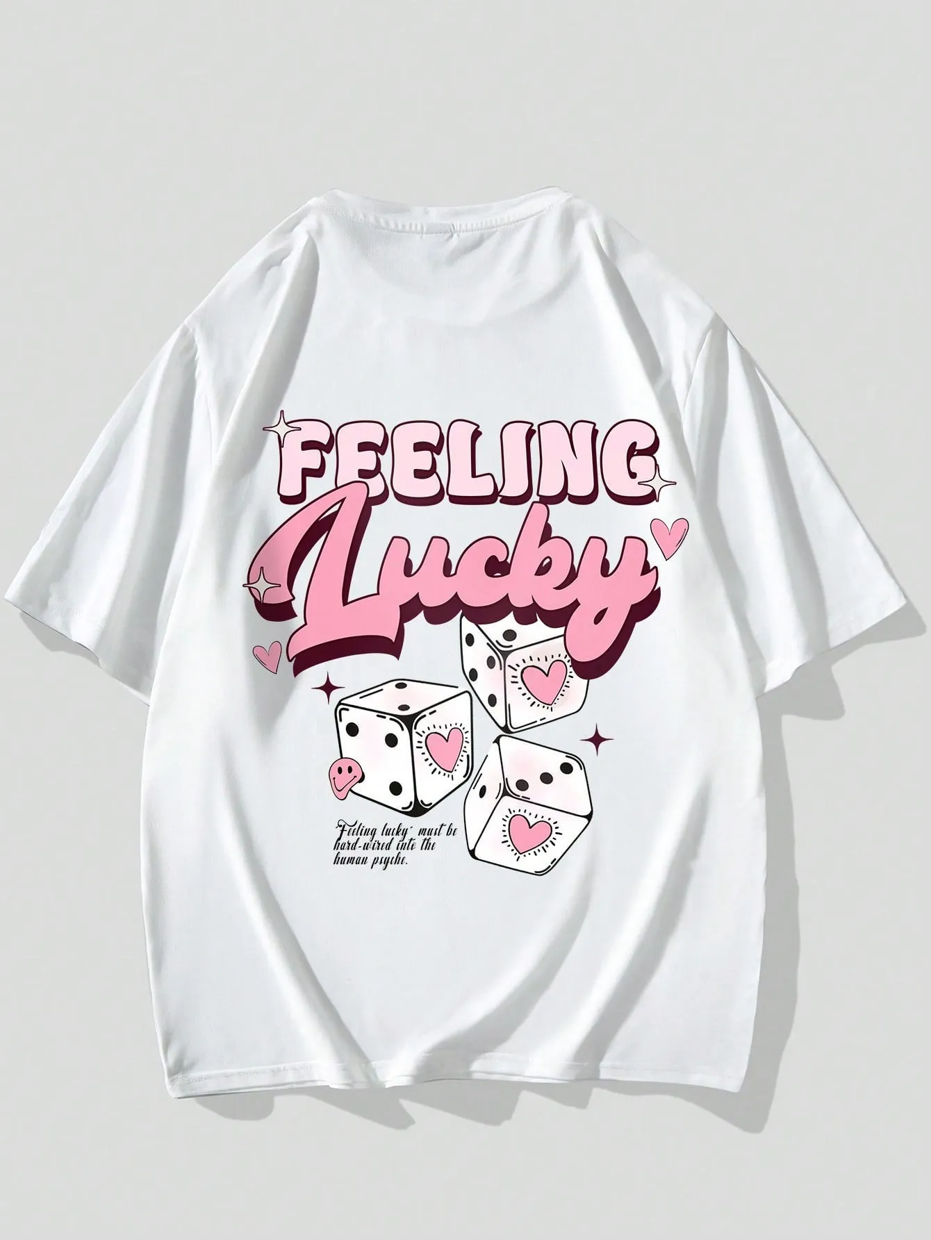 Manfinity Hypemode Men's Pattern Printed Drop Shoulder Short Sleeve T-Shirt