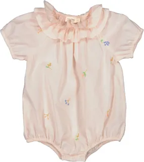 MARMAR SPRING EMBROIDERED ROSETTA ROMPER