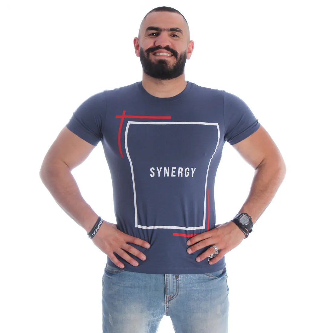 Men T-shirt- navy/ made in Turkey -3315