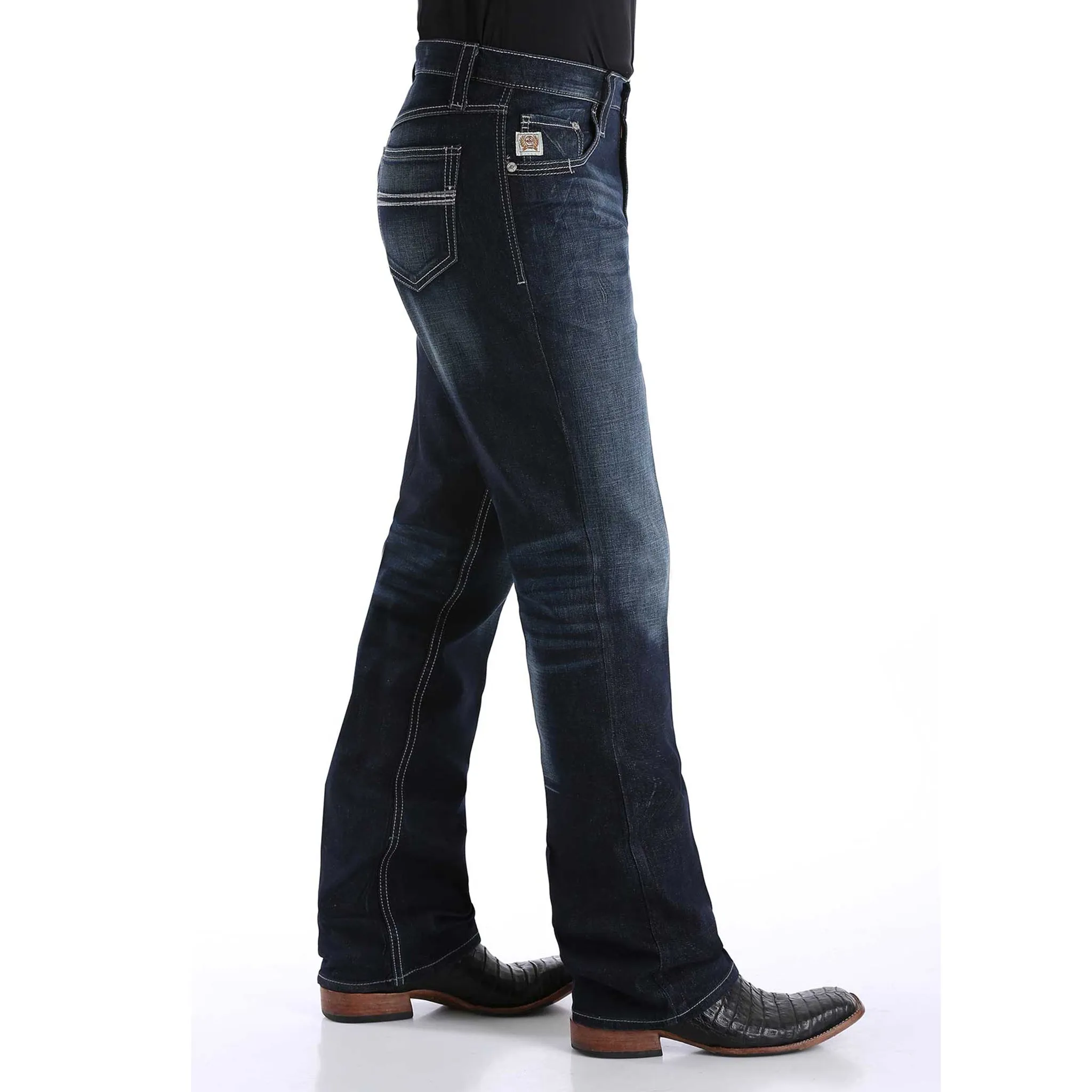 Men's Cinch Carter Dark 2.4 Relaxed Fit Bootcut Jean