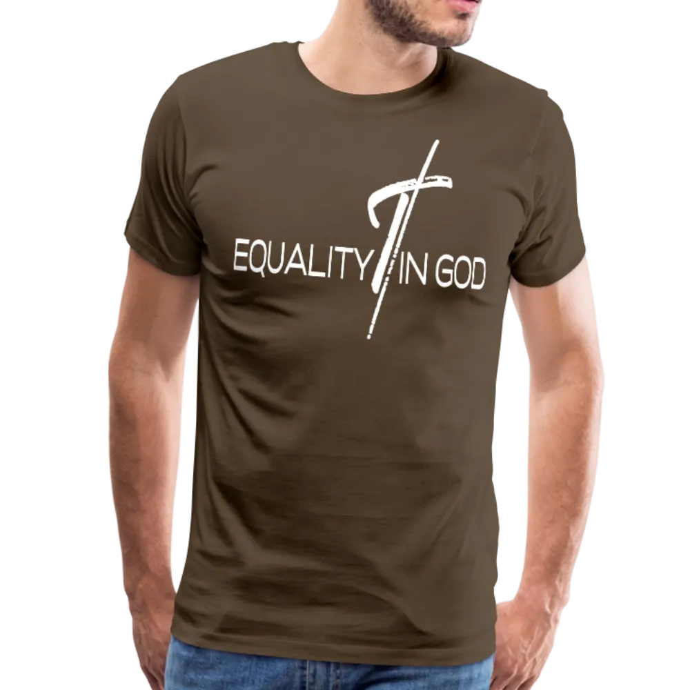 Men's T-Shirt, Equality In God Short Sleeve Graphic Tee