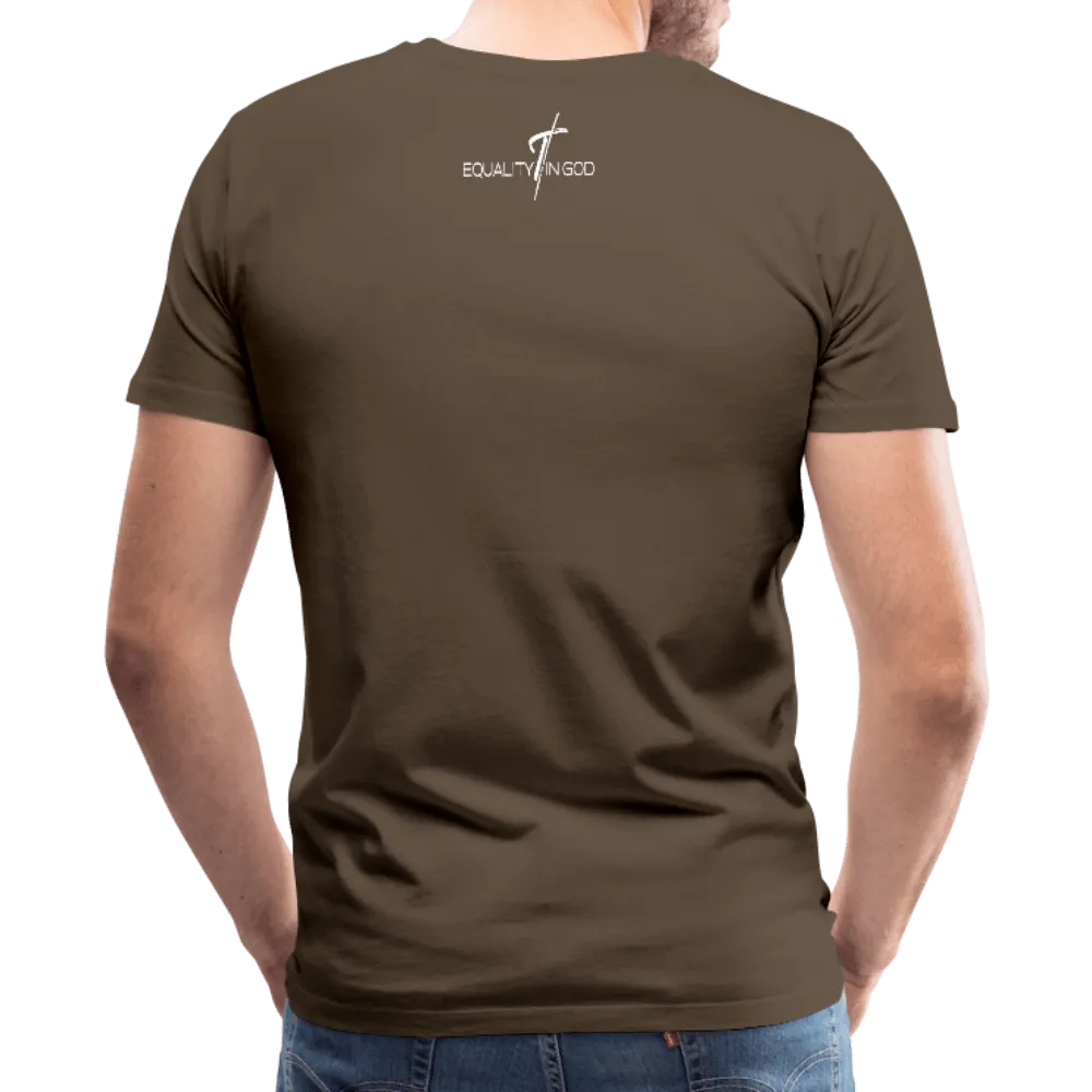 Men's T-Shirt, Equality In God Short Sleeve Graphic Tee