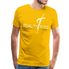 Men's T-Shirt, Equality In God Short Sleeve Graphic Tee