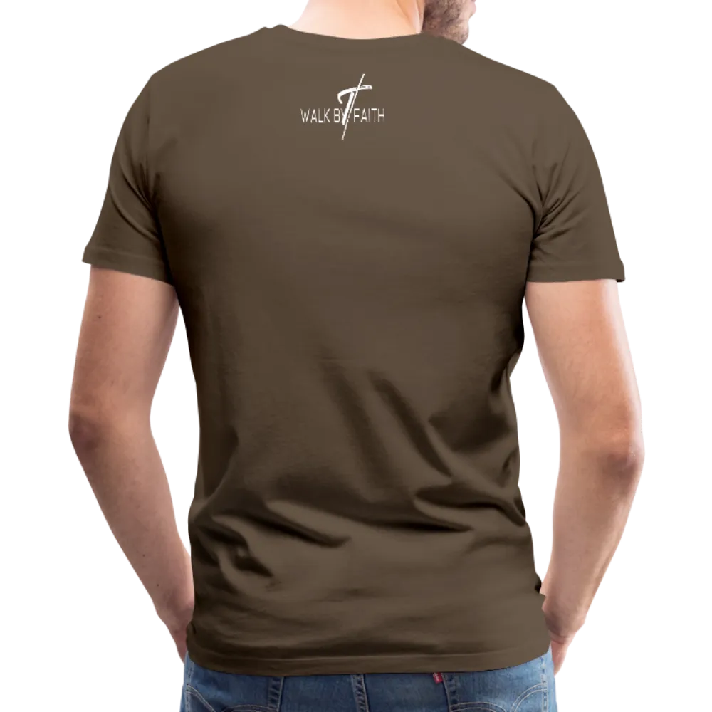 Men's T-Shirt, Walk By Faith Short Sleeve Graphic Tee