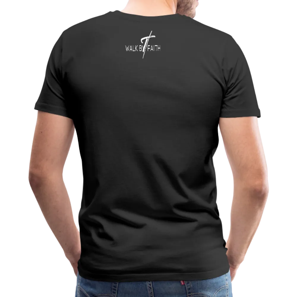 Men's T-Shirt, Walk By Faith Short Sleeve Graphic Tee