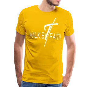 Men's T-Shirt, Walk By Faith Short Sleeve Graphic Tee