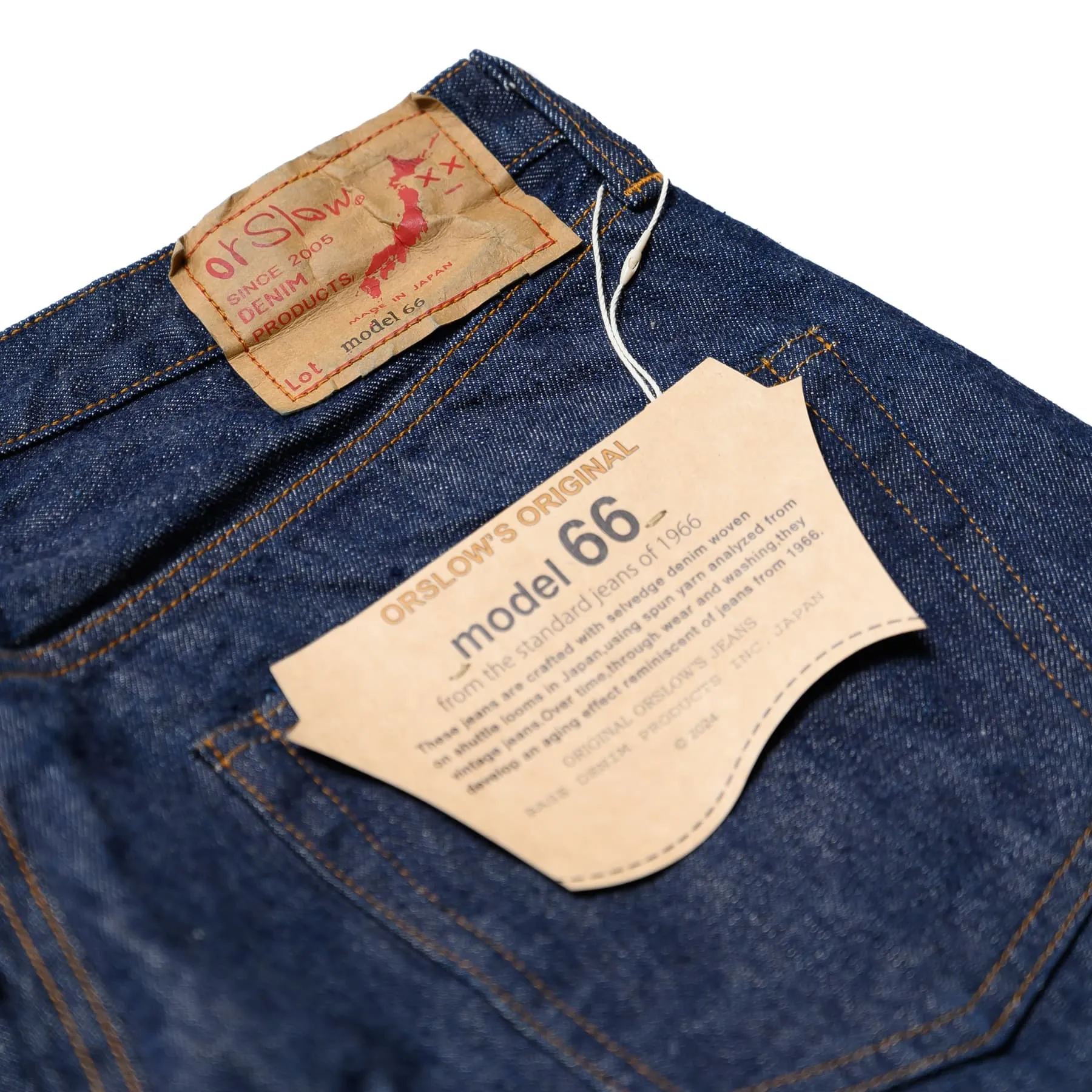 Model 66 1966 Standard Denim - One Wash