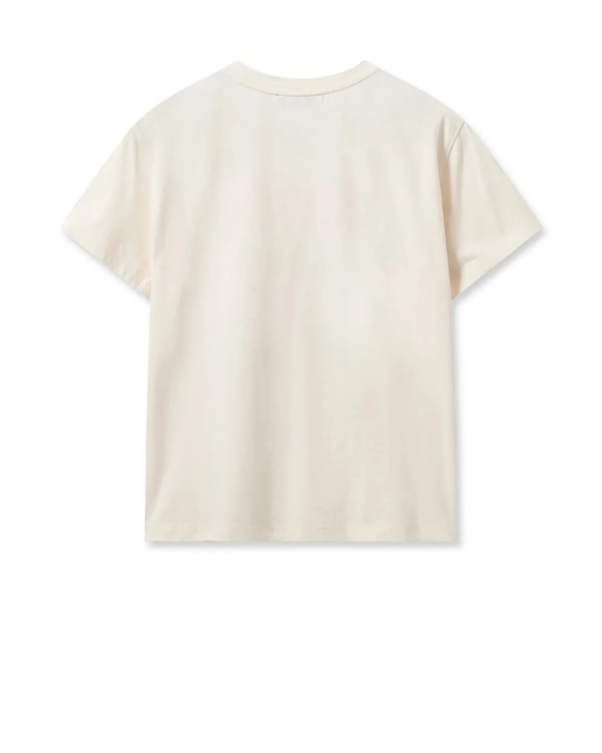 MOS MOSH | ASA O-SS COLOUR TEE | ECRU