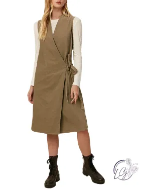 My Best Intentions Corduroy Wrap Vest