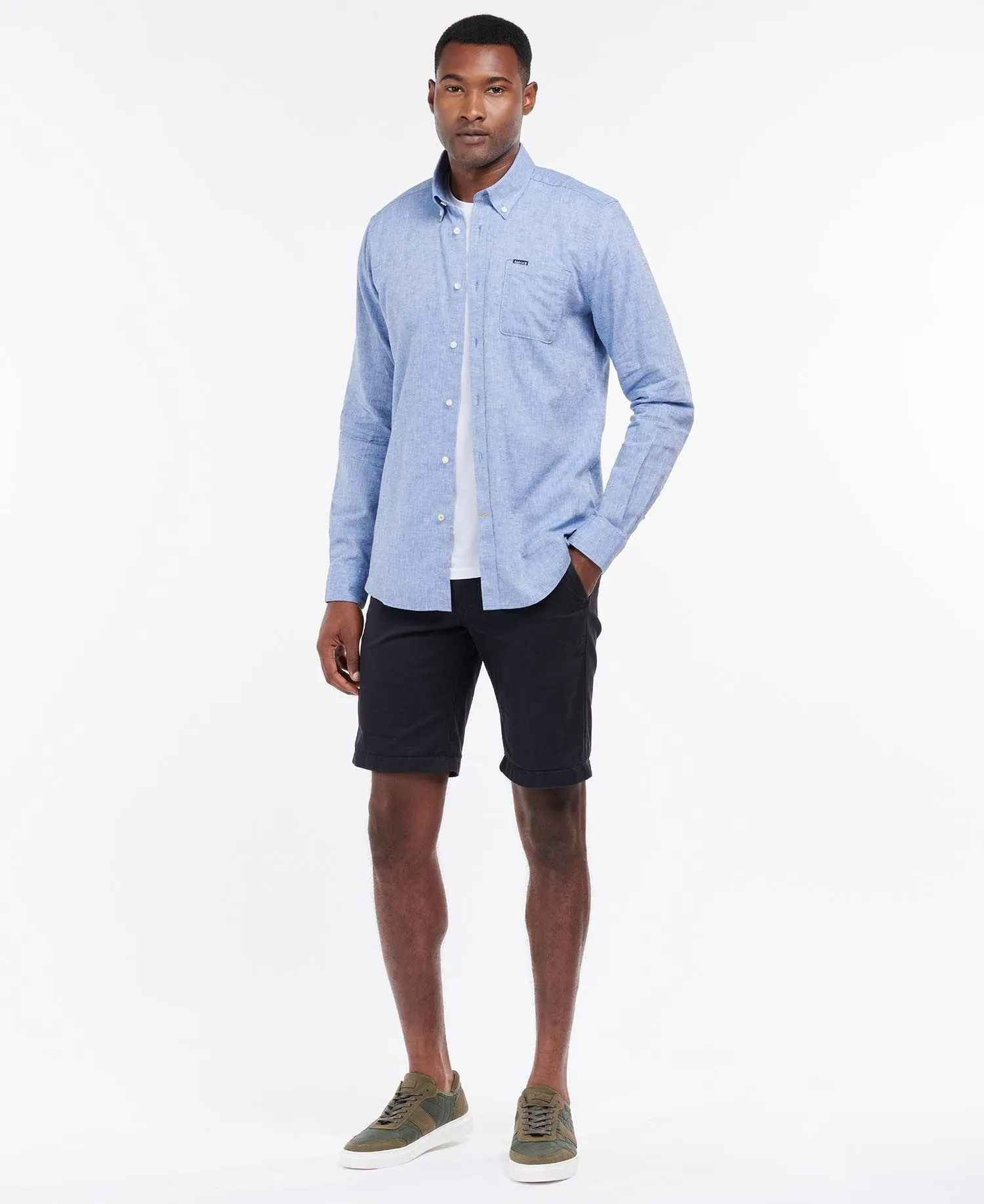 Nelson Tailored Shirt - Blue