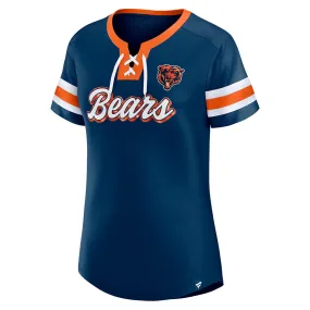 NFL Chicago Bears Women's Fanatics Original State Lace-Up Top