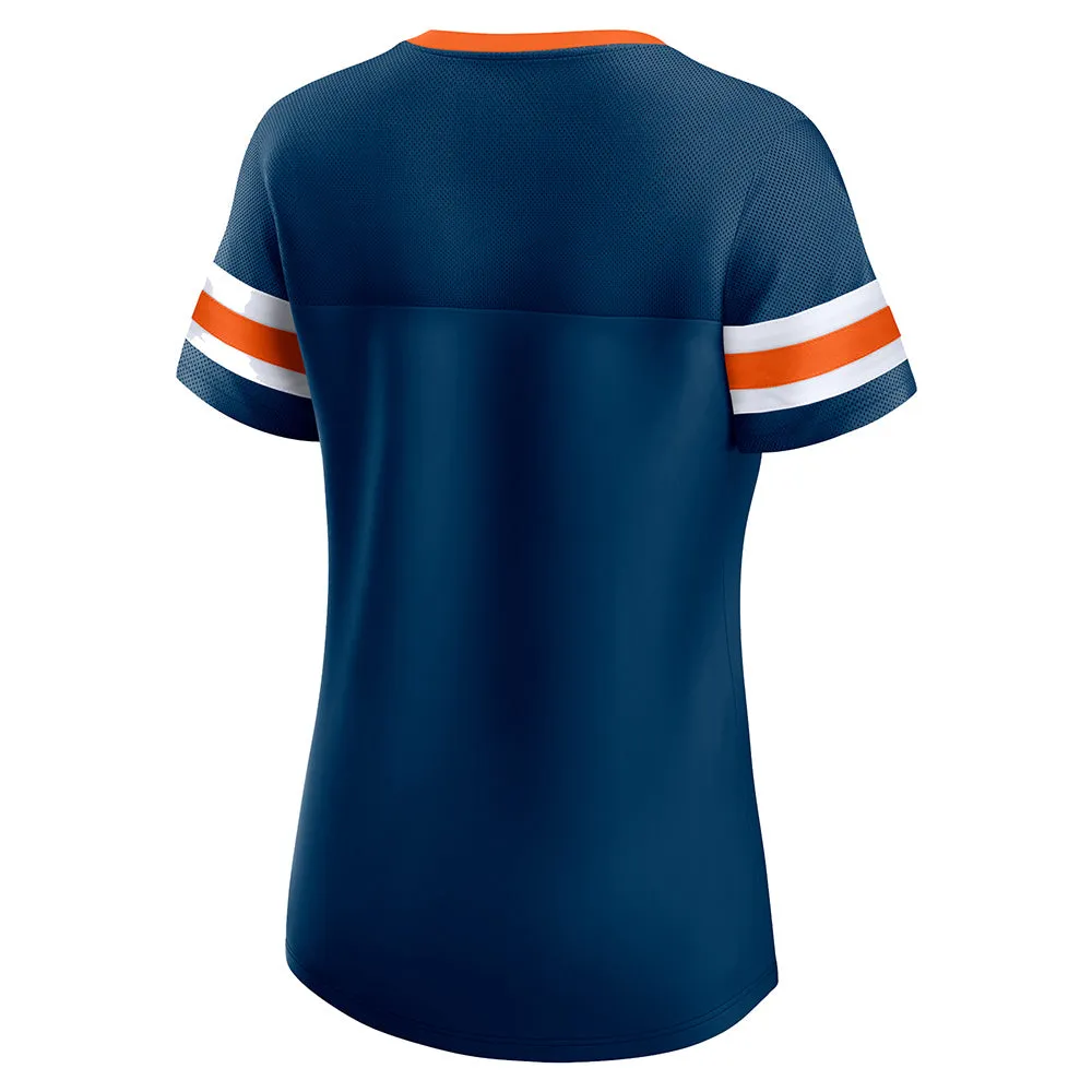 NFL Chicago Bears Women's Fanatics Original State Lace-Up Top
