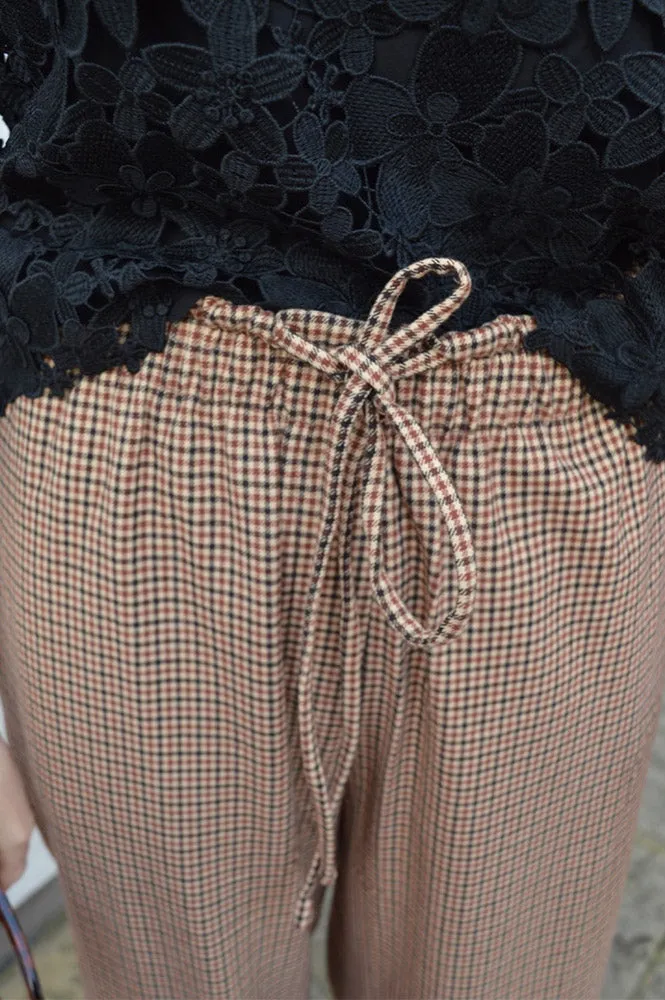 Nice Things Houndstooth Trousers