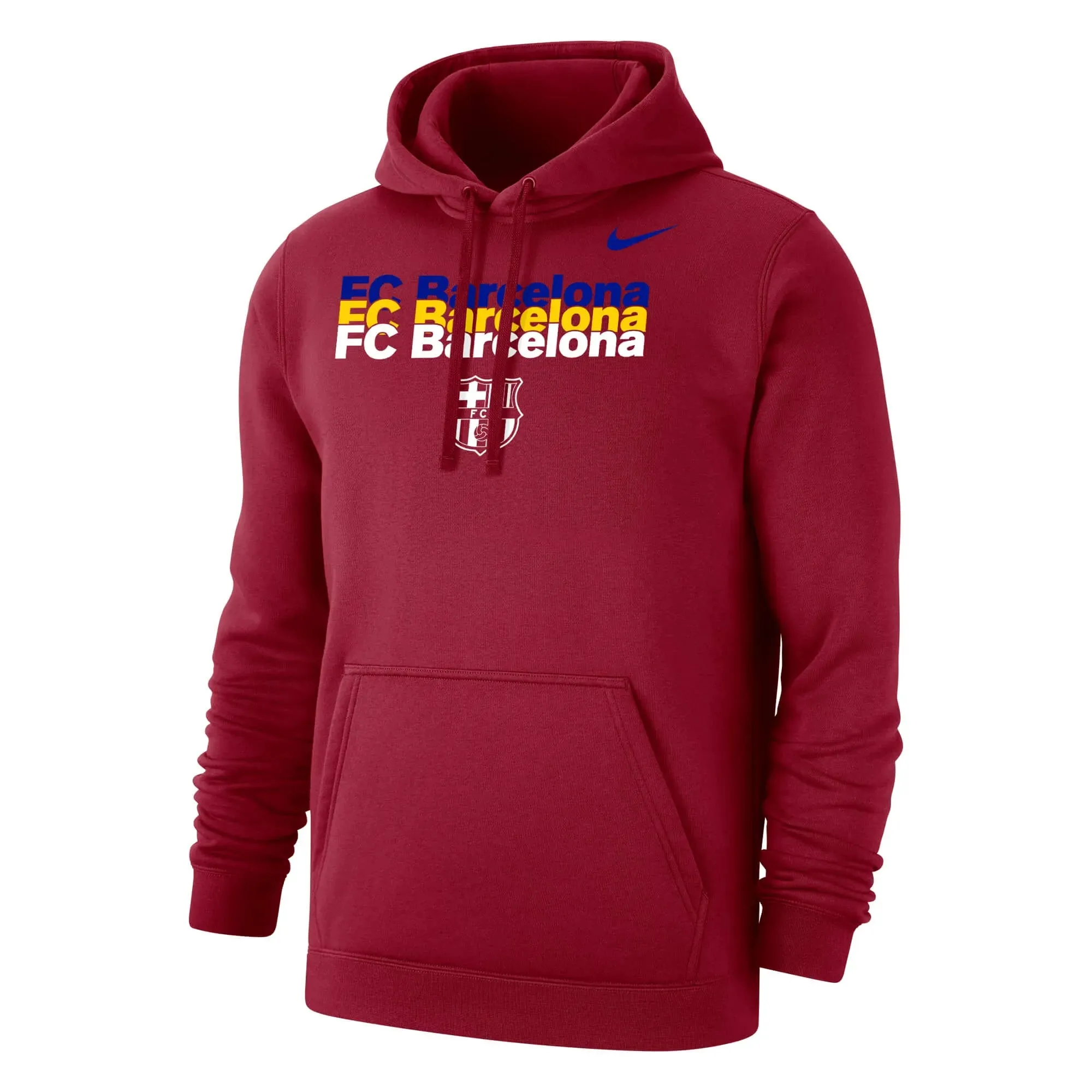 Nike 2023-24 Barcelona Men's Club Fleece PO Hoodie