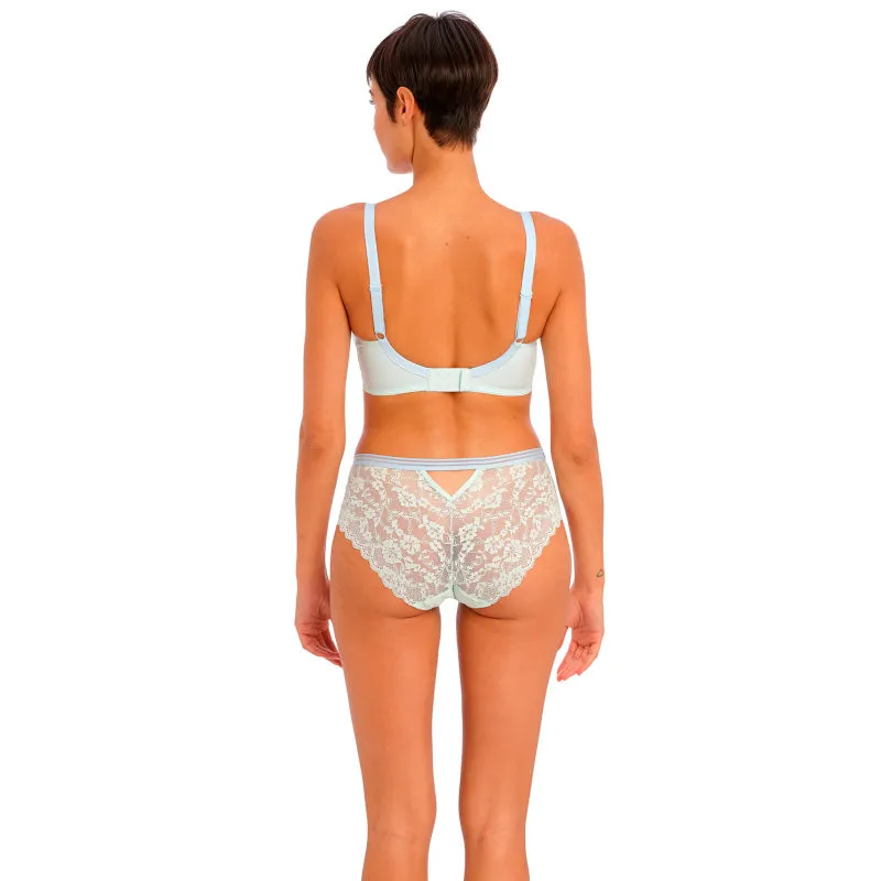 Offbeat Moulded Demi T-Shirt Bra Pure Water Blue - Freya