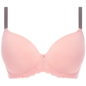 Offbeat Moulded Demi T-Shirt Bra Rosehip Pink - Freya