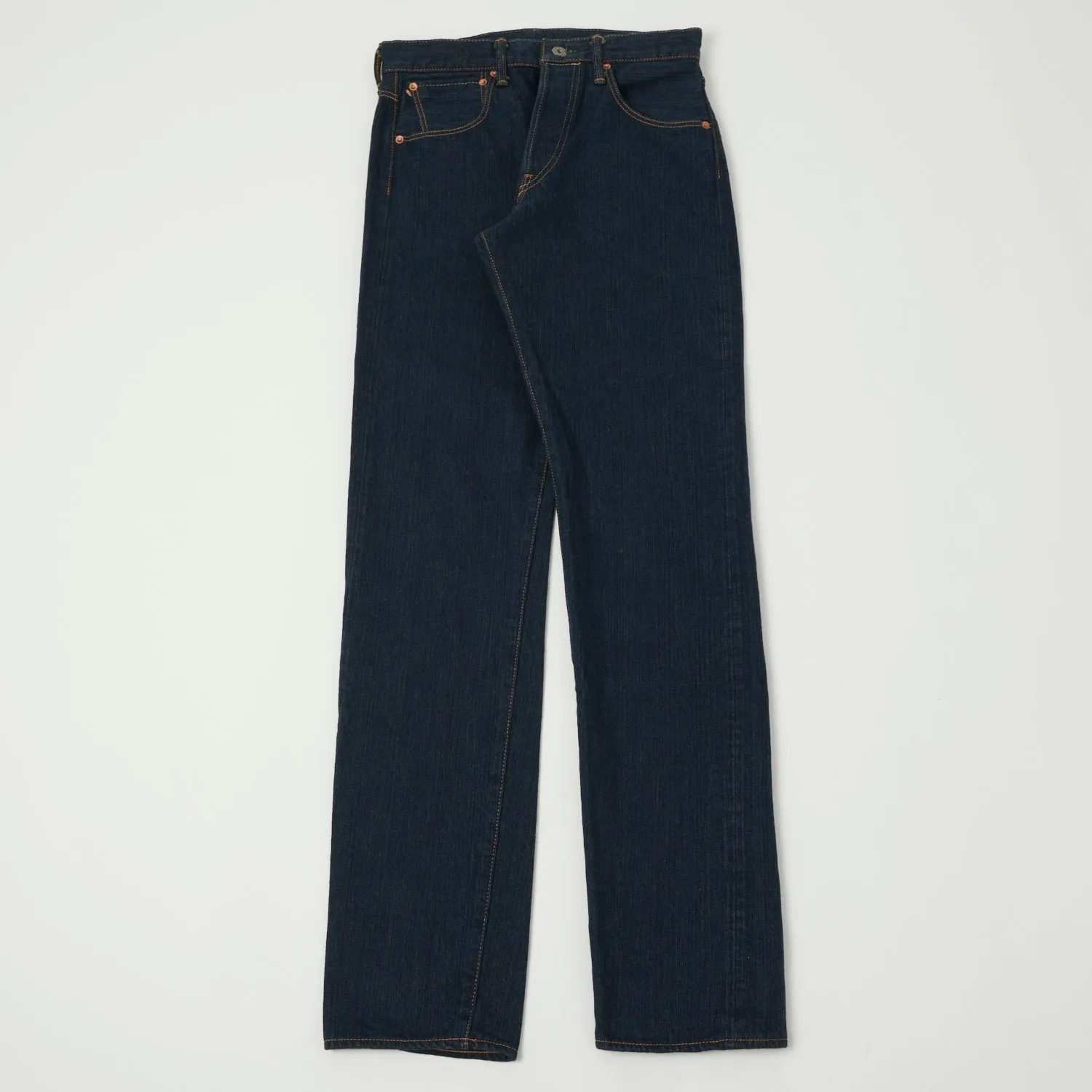 ONI 510SHM 'Kiwami' Semi Hand Made 16oz Natural Indigo Slim Straight Jean - One Wash
