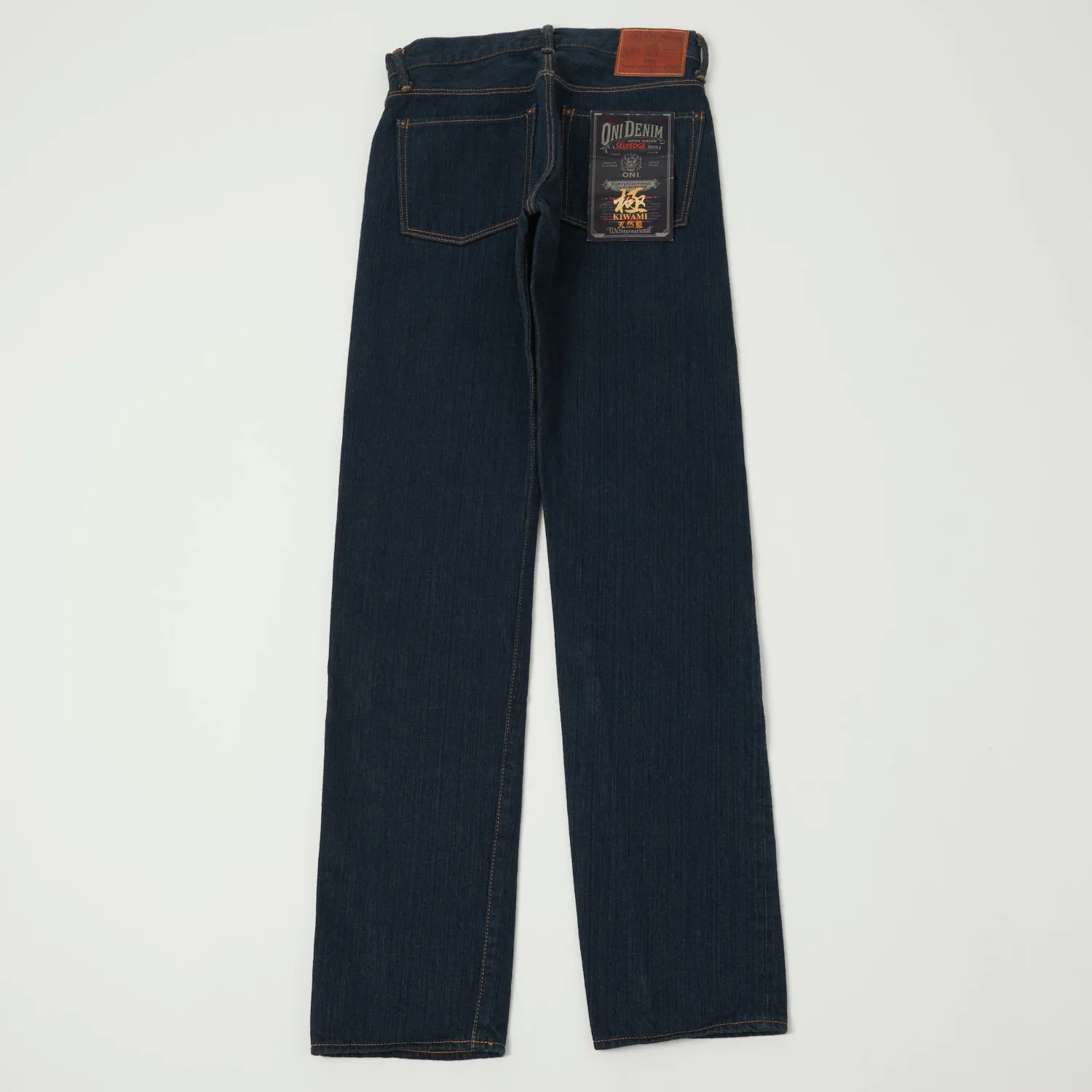 ONI 510SHM 'Kiwami' Semi Hand Made 16oz Natural Indigo Slim Straight Jean - One Wash