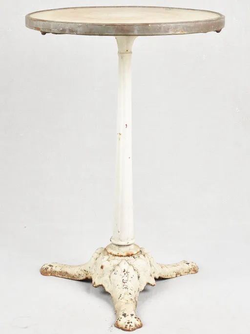 PAIR OF NAPOLEON III ROUND TABLES - MARBLE