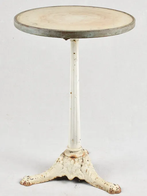 PAIR OF NAPOLEON III ROUND TABLES - MARBLE
