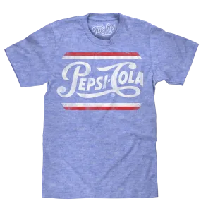 Pepsi Classic Script T-Shirt - Blue