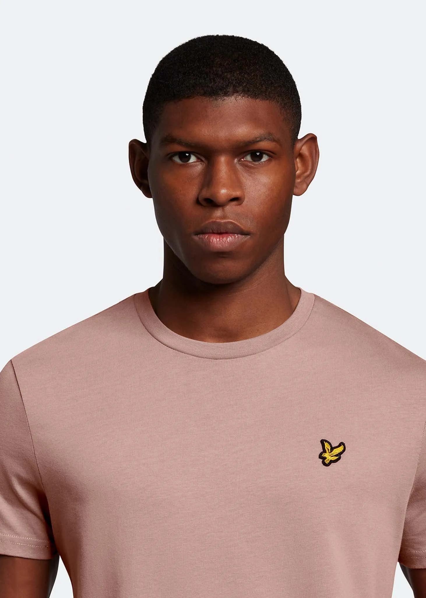 Plain t-shirt - hutton pink