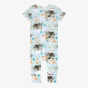 Posh Peanut Tex S/S Basic Romper