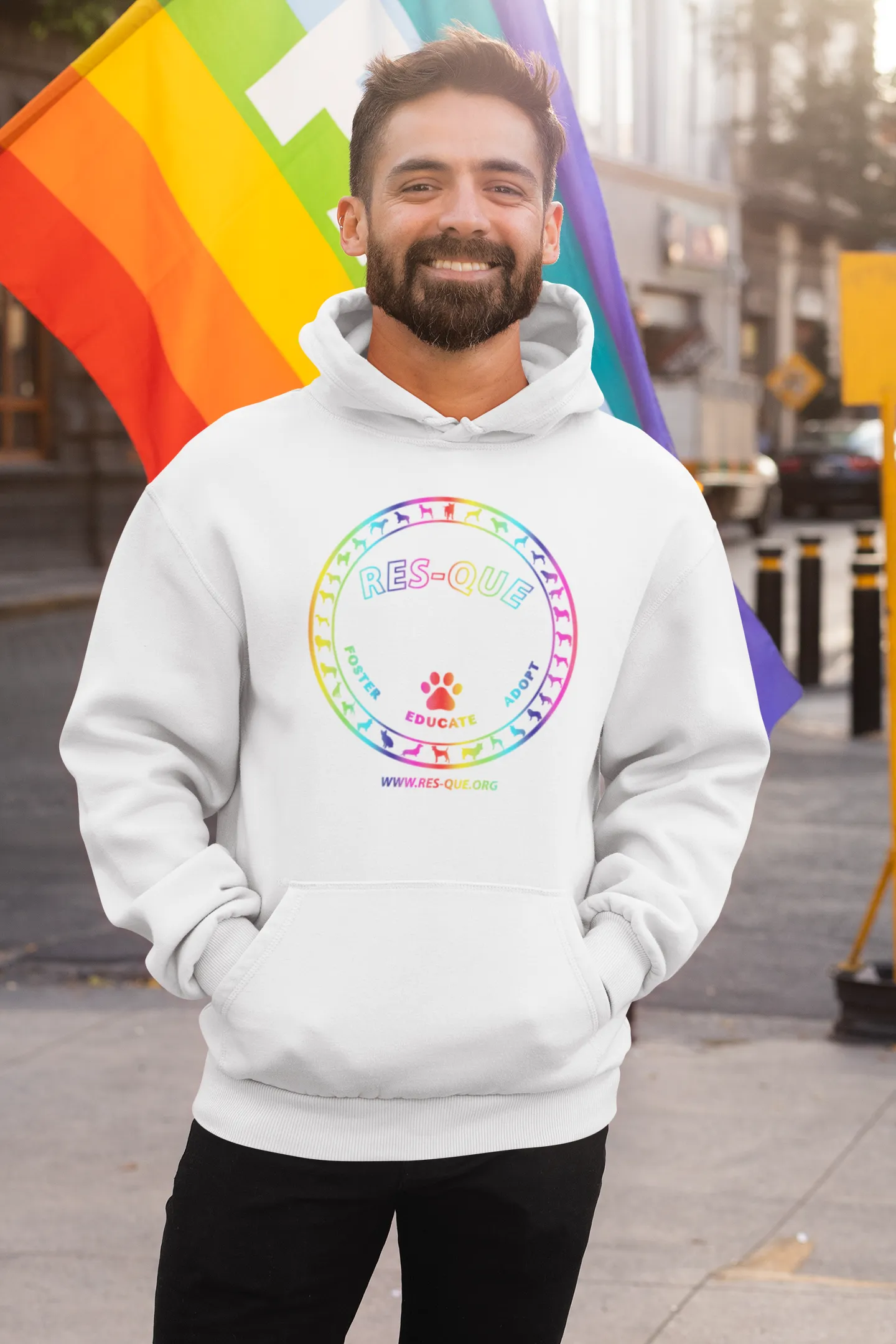 Pride Res-que Pullover Hoodie
