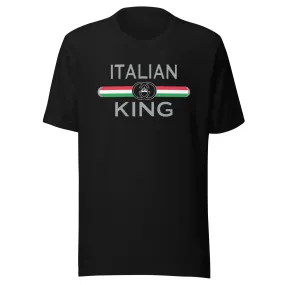 Pride T-shirt Italian King Short Sleeve Ultra Soft Cotton Crew Neck Top