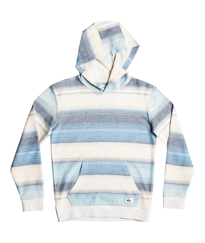 Quiksilver Great Otway Hooded Youth Sweatshirt-Delph Blue