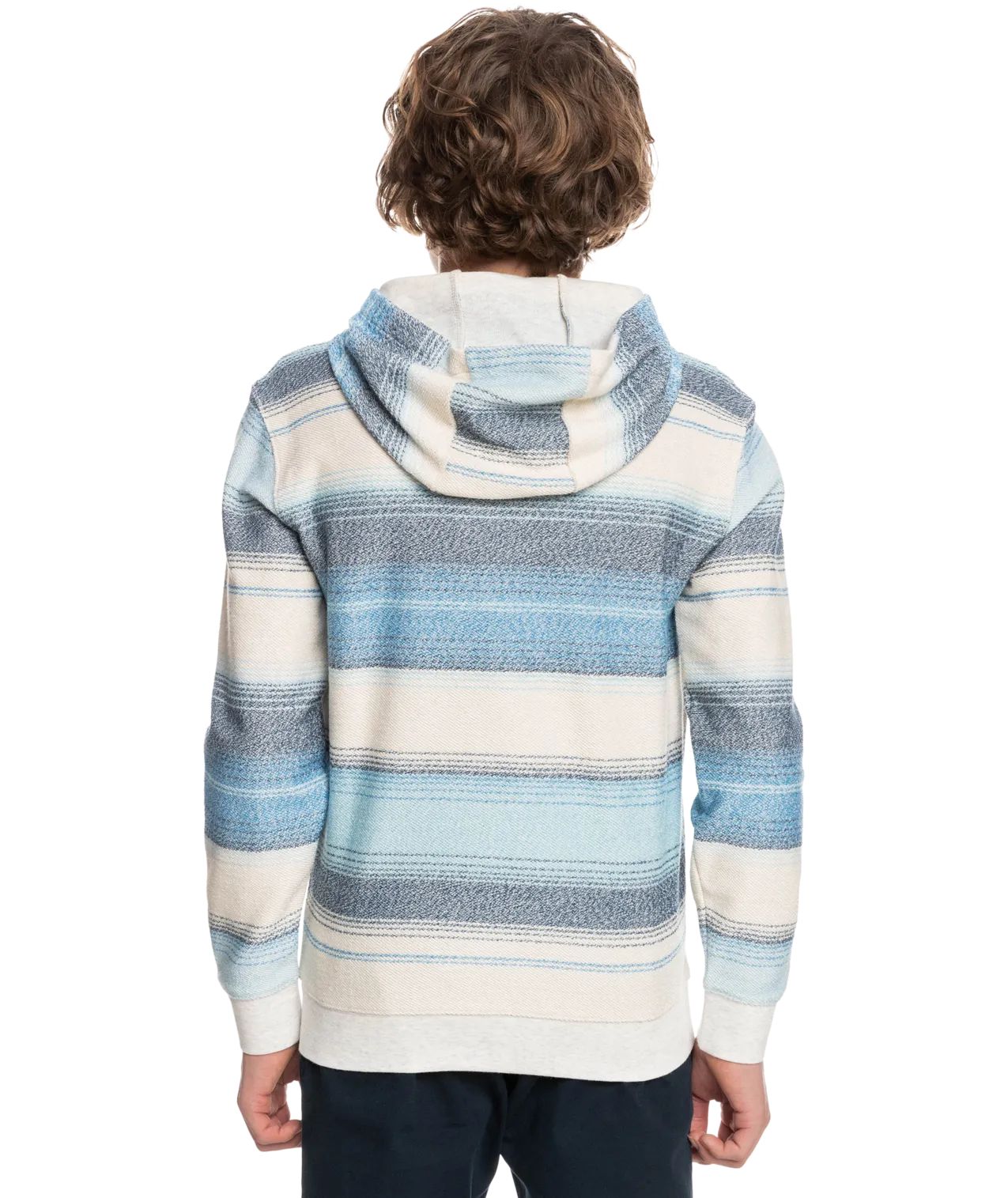 Quiksilver Great Otway Hooded Youth Sweatshirt-Delph Blue