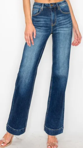 RISEN HR Dark Straight Denim