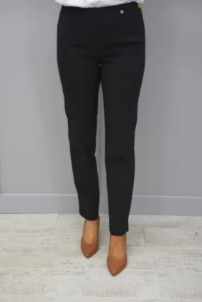 Robell Marie Grey Petite 29" Trousers - 51412 5499 97K