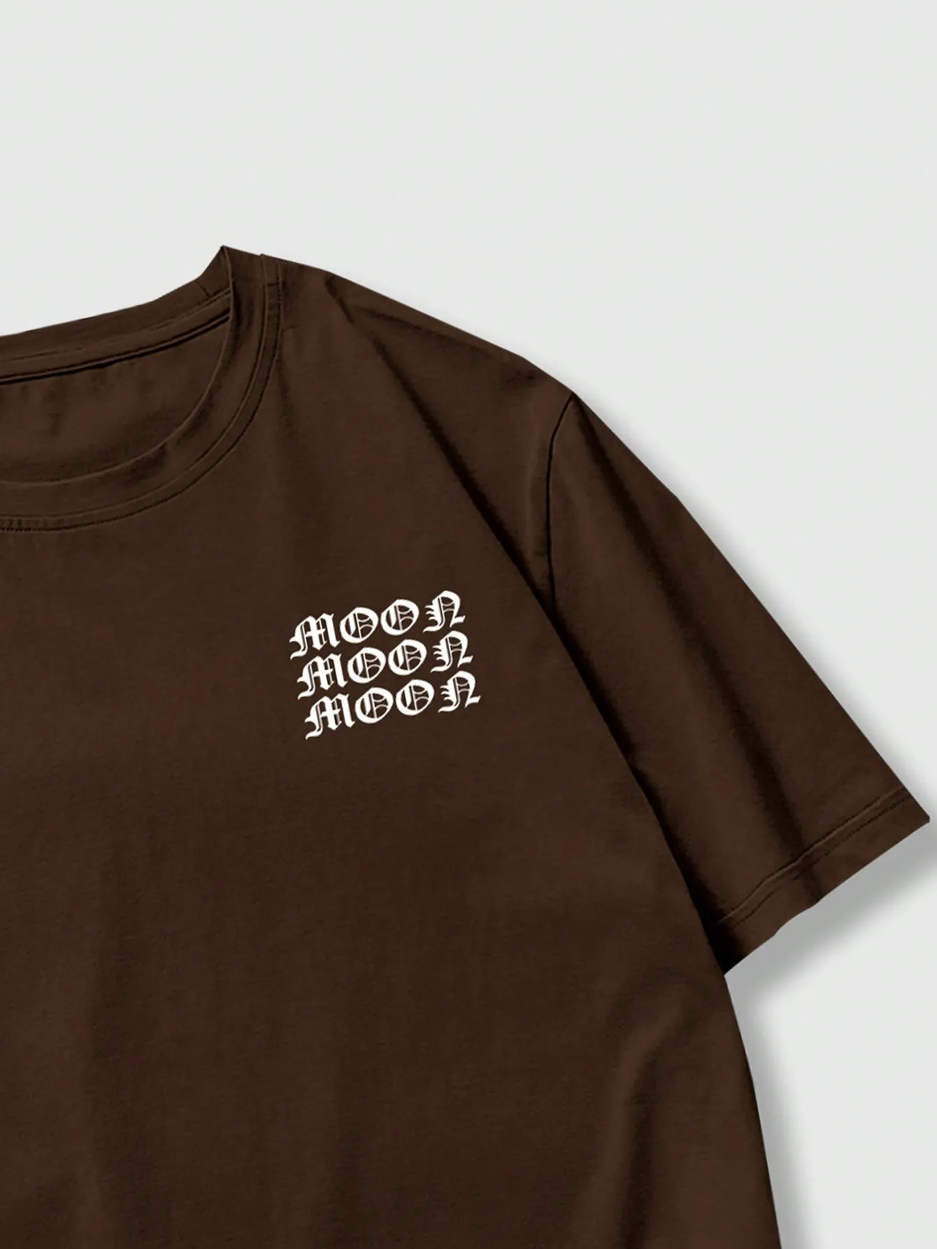 ROMWE Street Life Men Slogan Graphic Tee, School