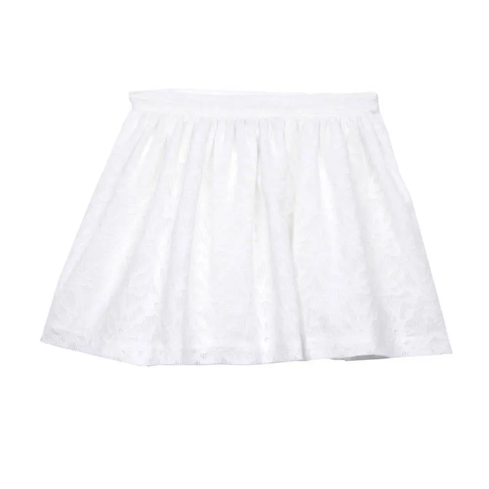 Rosalita White Lace Skirt