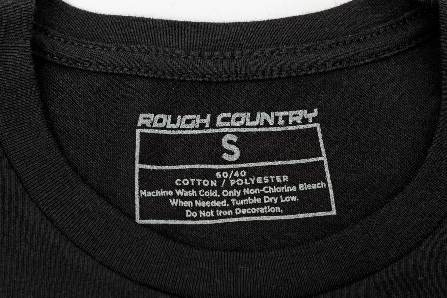 Rough Country T-Shirt - RC Lines - Black - 2XL