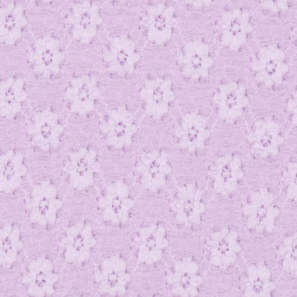 Rubi T-Shirt Lilac Floral Lace