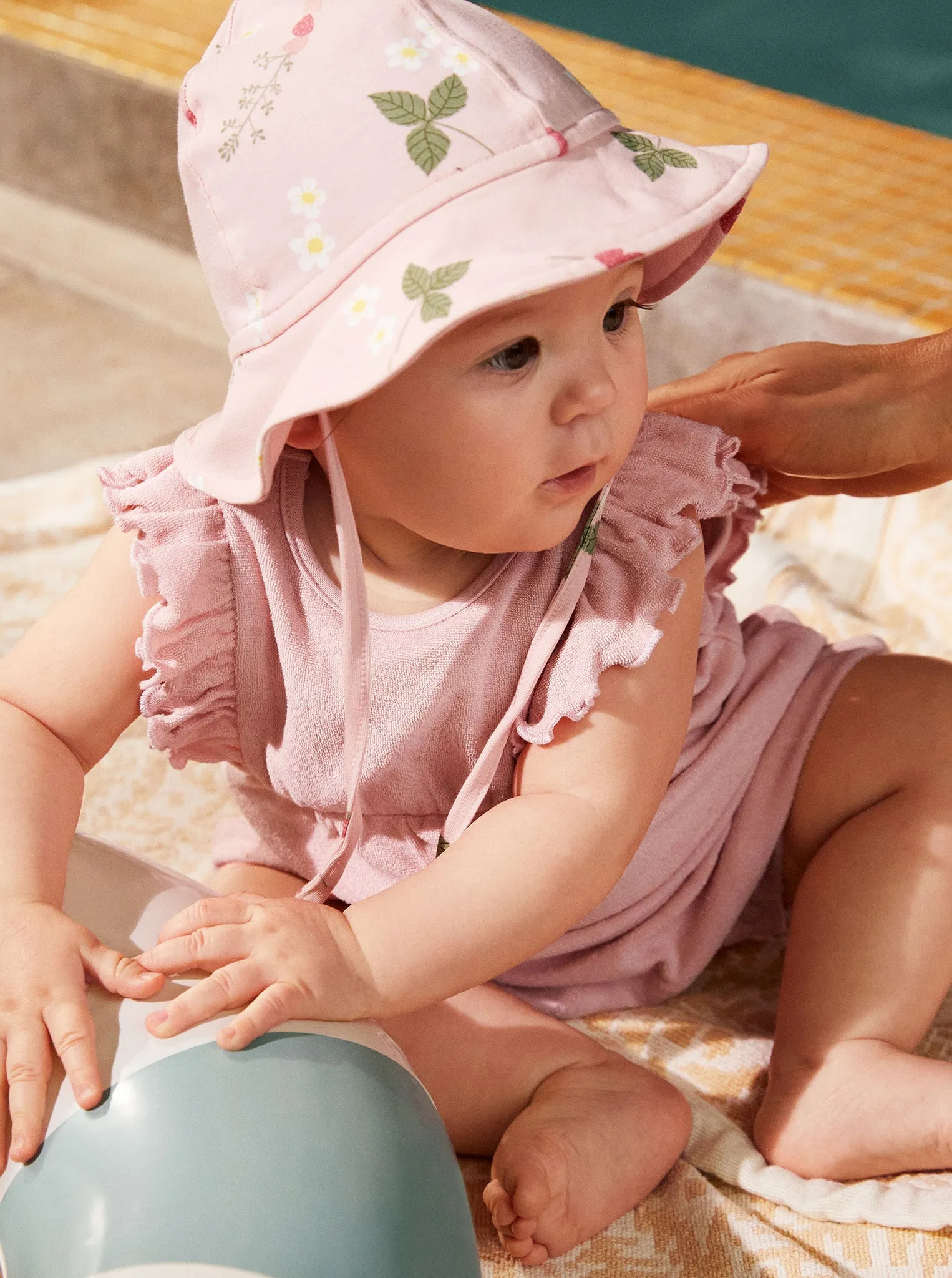 Ruffled Baby Romper