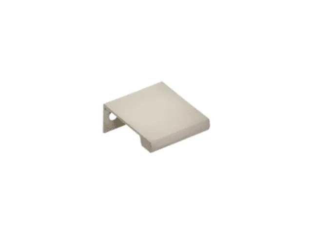 Satin Nickel "Dina" Tab Finger Drawer Pulls