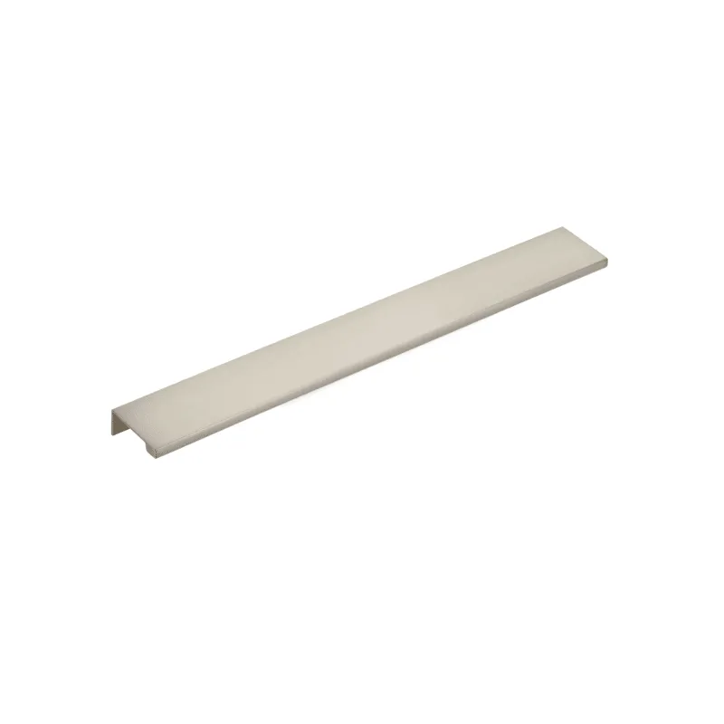 Satin Nickel "Dina" Tab Finger Drawer Pulls