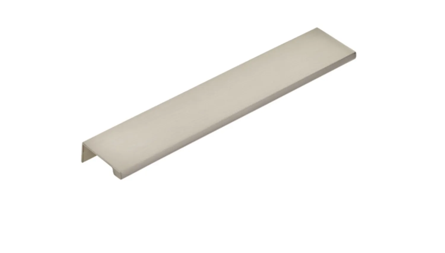 Satin Nickel "Dina" Tab Finger Drawer Pulls