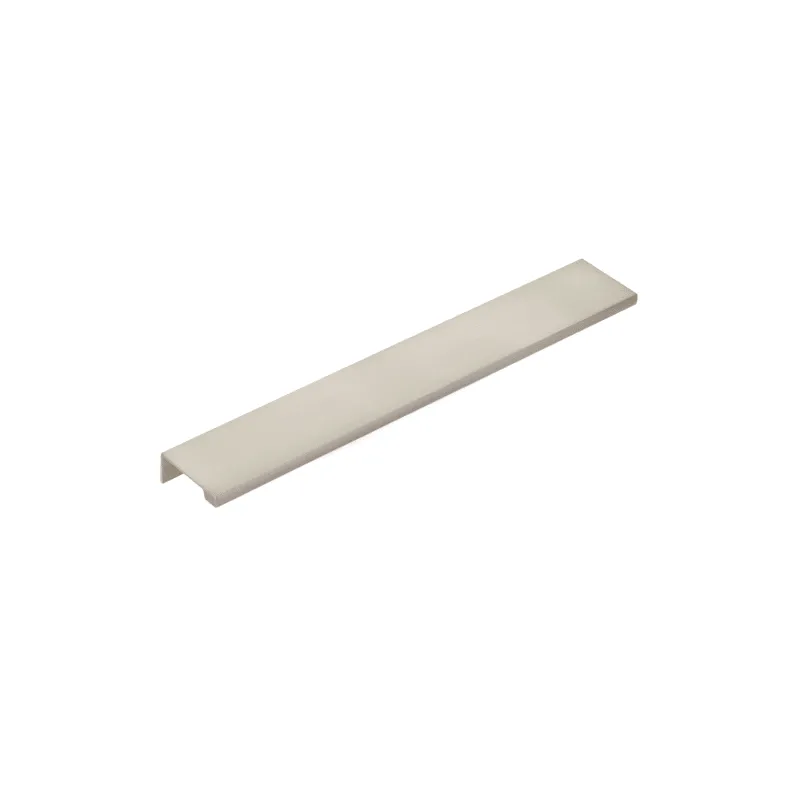 Satin Nickel "Dina" Tab Finger Drawer Pulls