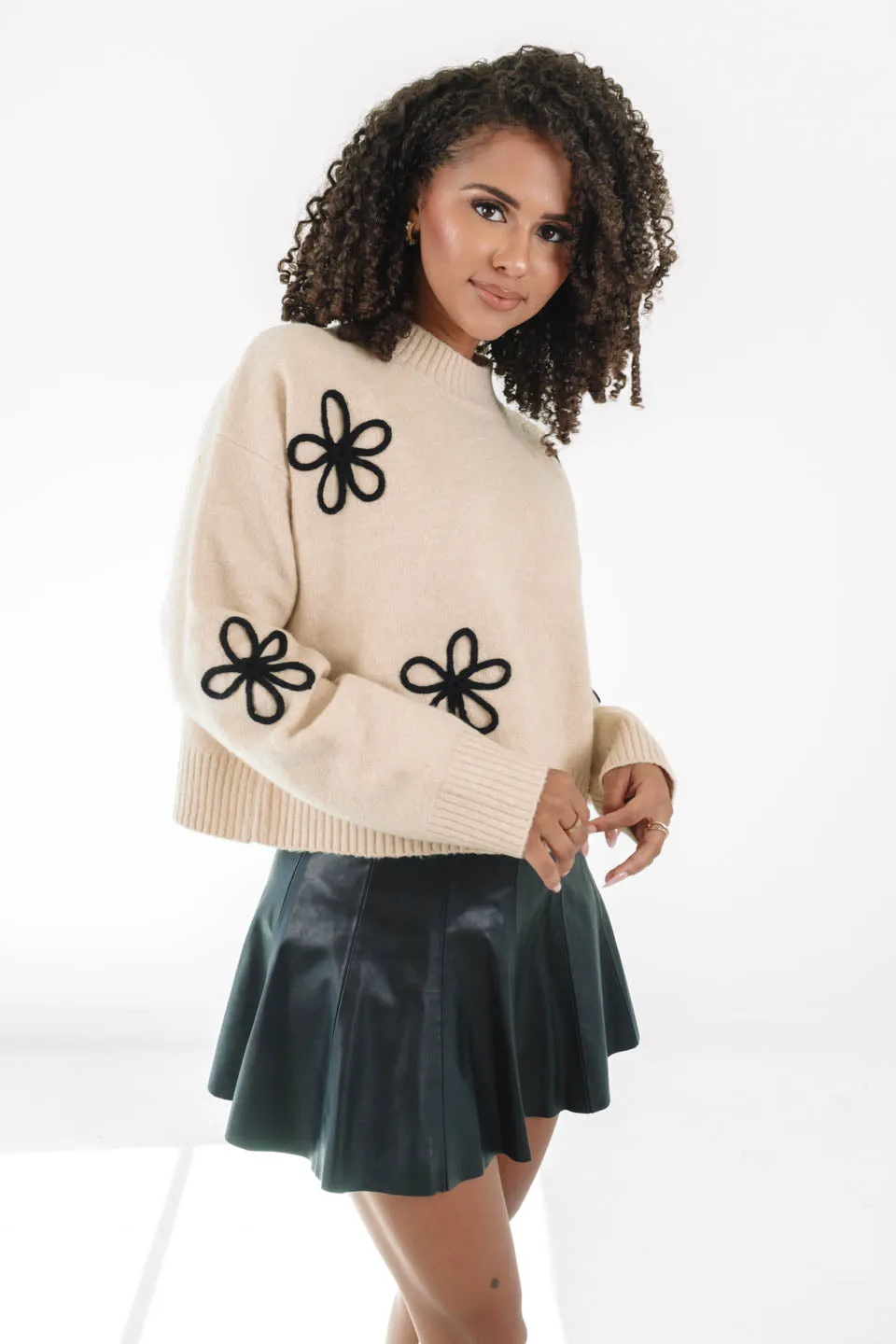 Secret Garden Sweater - Cream