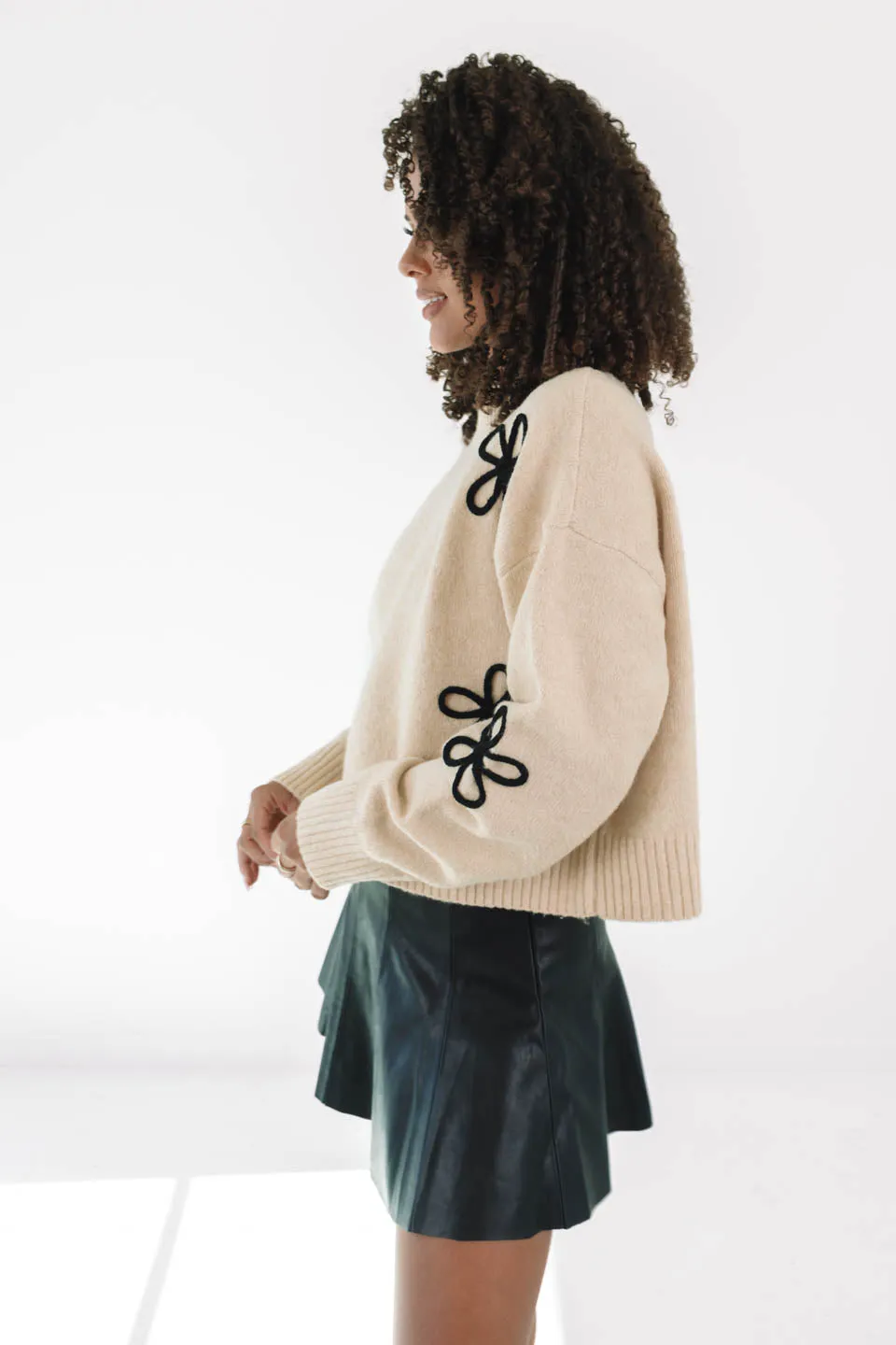 Secret Garden Sweater - Cream
