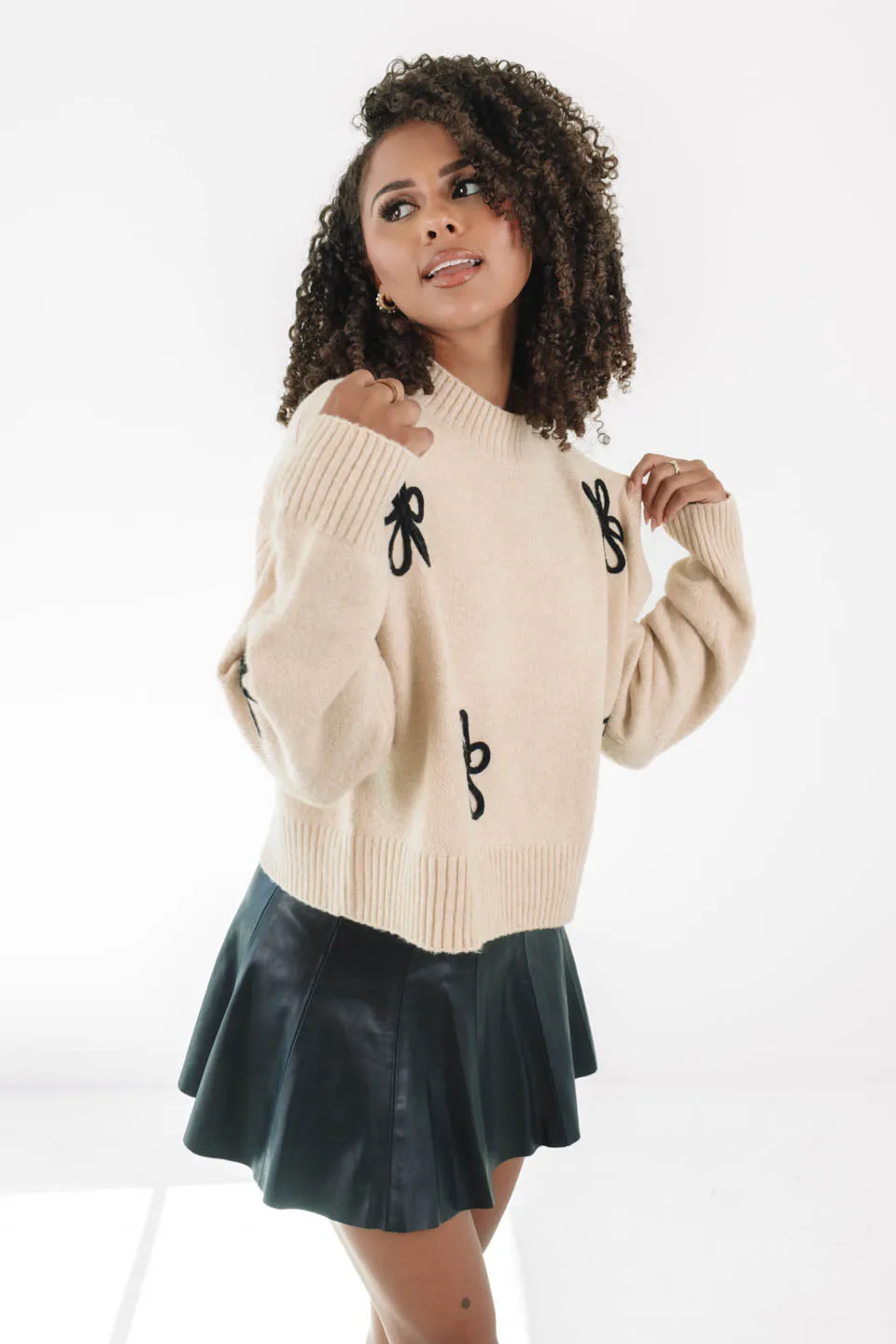 Secret Garden Sweater - Cream