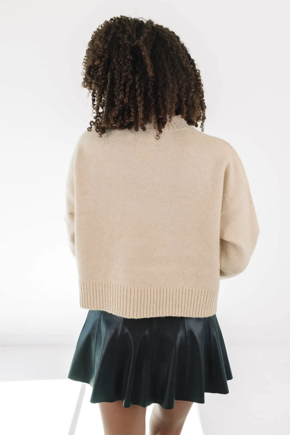 Secret Garden Sweater - Cream