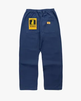 Service Works Classic Canvas Chef Pant - Navy