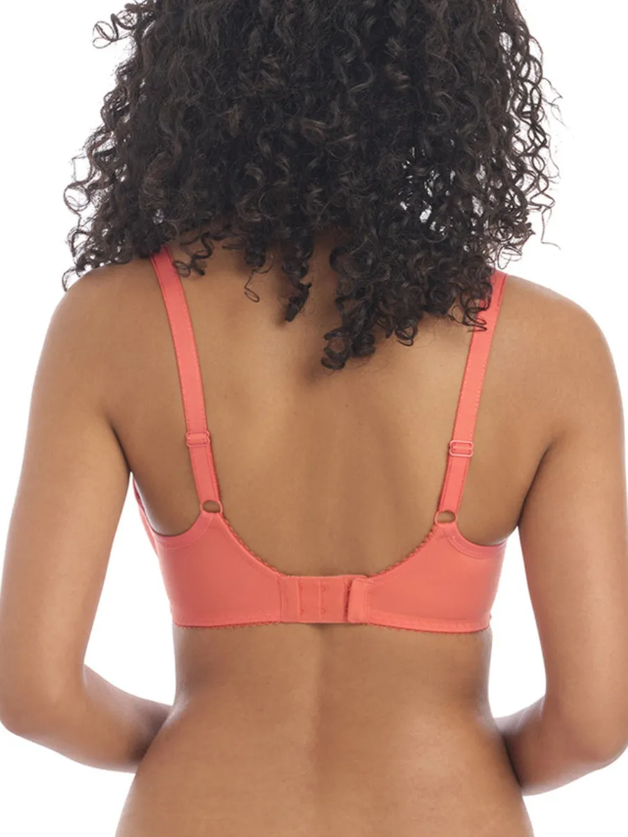 Signature Moulded Spacer Bra - Hot Coral