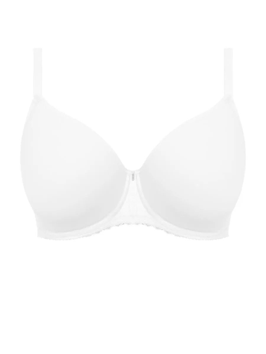 Signature Moulded Spacer Bra - White